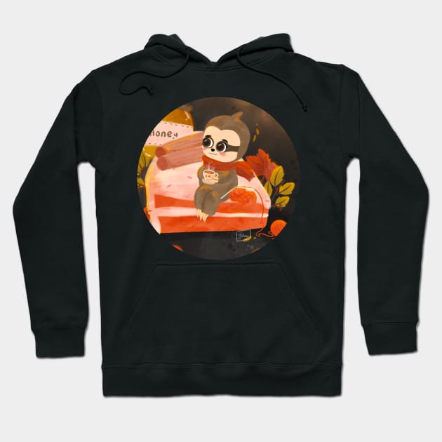 Cozy food and drink in Fall Season Hoodie by byjilooo